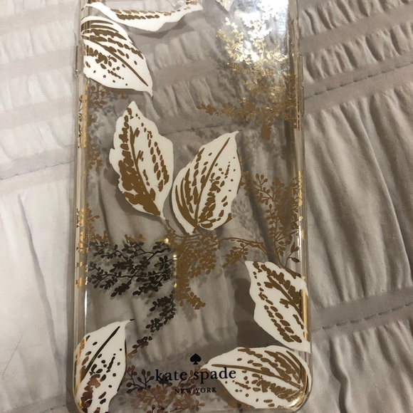 Authentic Kate Spade clear IPhone 7 Plus case